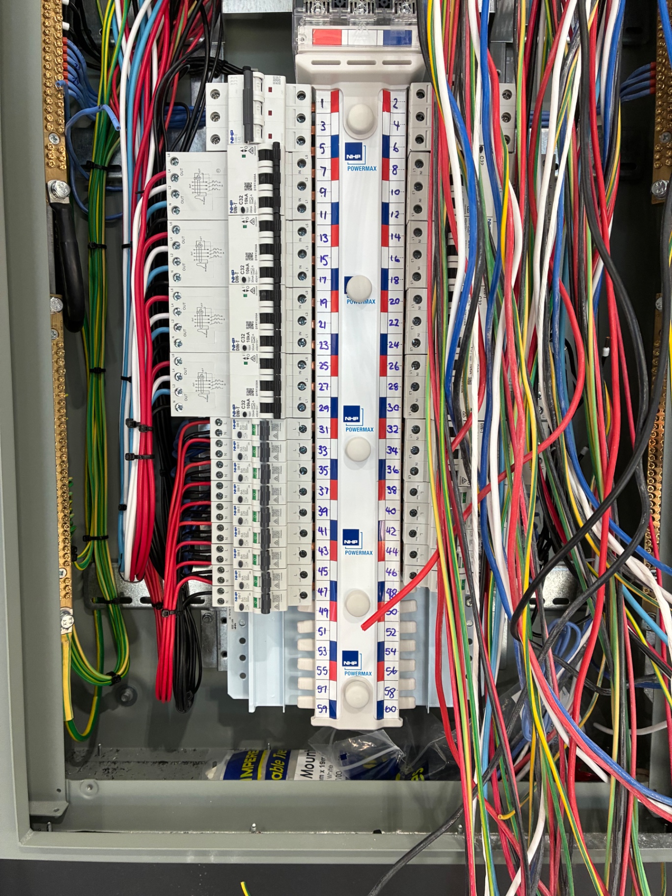 Custom switchboard installation by Patino Electrical