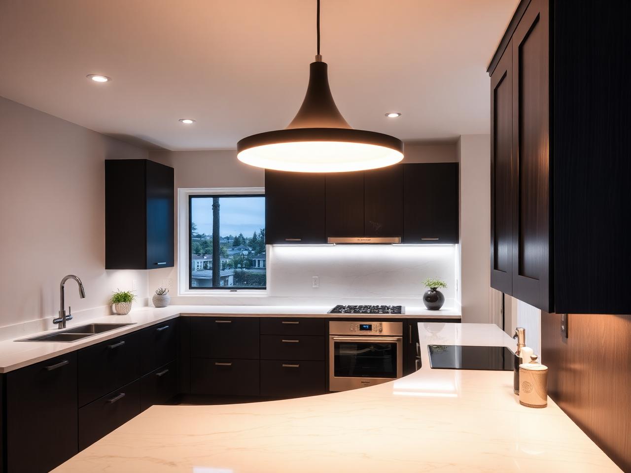 Architectural Kitchen Lighting, Albury, NSW